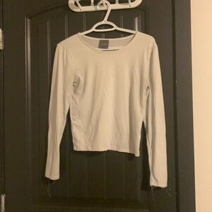 Olivia Rae white long sleeve t shirt